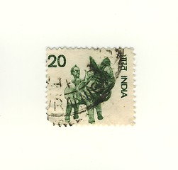 Image showing indian stamp