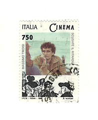 Image showing Italian stamp