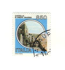 Image showing Italian stamp