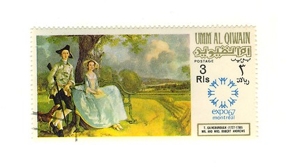 Image showing arabic stamp