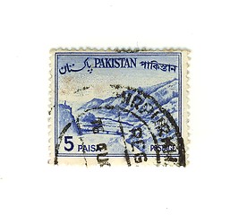 Image showing pakistani stamp