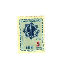 Image showing turkish stamp