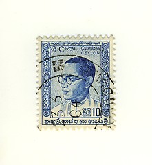 Image showing stamp from sri lanka