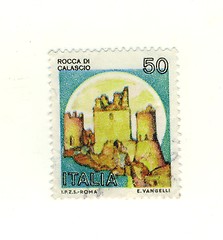 Image showing Italian stamp