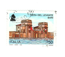 Image showing Italian stamp