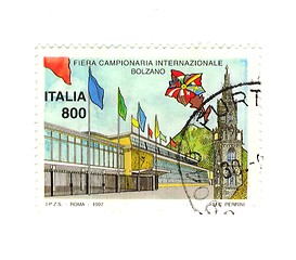 Image showing Italian stamp