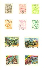 Image showing vietnamese stamp