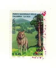 Image showing Italian stamp