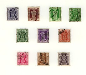 Image showing indian stamp