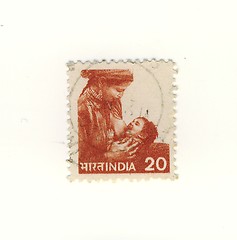 Image showing indian stamp