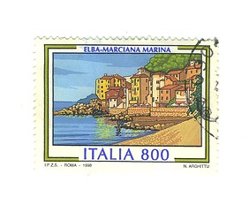 Image showing Italian stamp