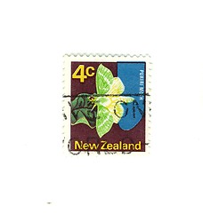 Image showing new zealander stamp