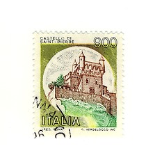 Image showing Italian stamp