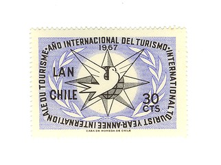 Image showing chilean stamp