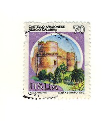 Image showing Italian stamp