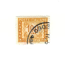 Image showing Italian stamp