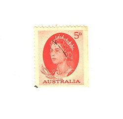 Image showing australian stamp