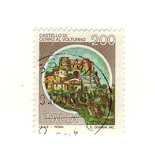 Image showing Italian stamp