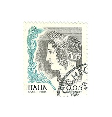 Image showing Italian stamp