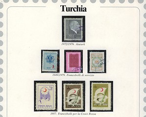 Image showing turkish stamp