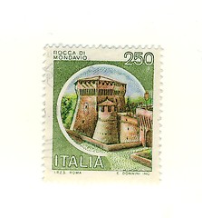 Image showing Italian stamp