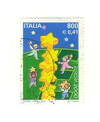 Image showing Italian stamp