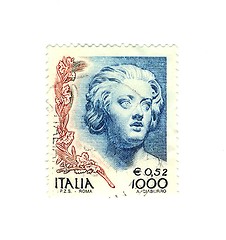 Image showing Italian stamp