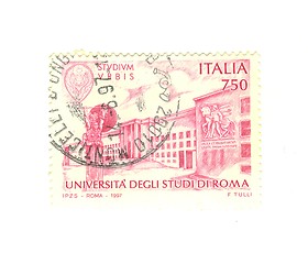 Image showing Italian stamp