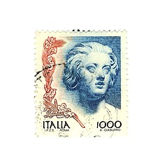 Image showing Italian stamp