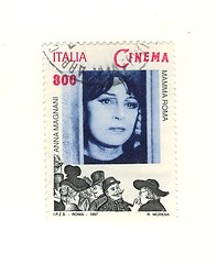 Image showing Italian stamp