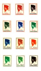 Image showing  indonesian stamp