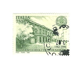 Image showing Italian stamp