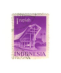 Image showing  indonesian stamp