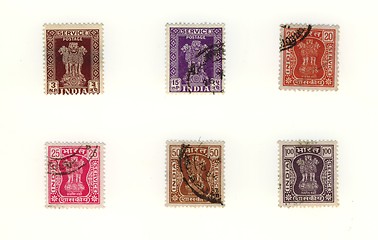 Image showing indian stamp