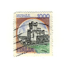 Image showing Italian stamp