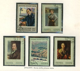 Image showing russian stamp