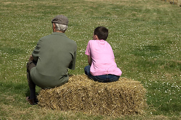 Image showing Man and boy