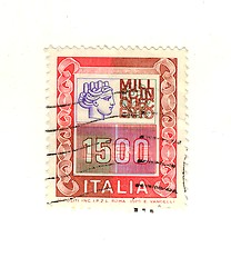 Image showing Italian stamp