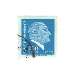 Image showing turkish stamp