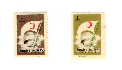 Image showing turkish stamp