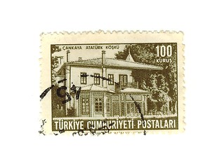 Image showing turkish stamp