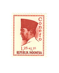 Image showing  indonesian stamp