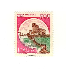 Image showing Italian stamp