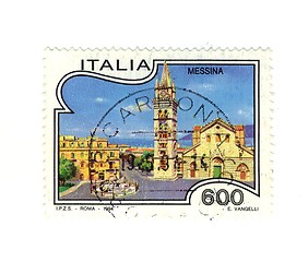 Image showing Italian stamp