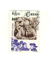 Image showing Italian stamp