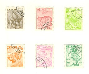 Image showing vietnamese stamp