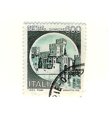 Image showing Italian stamp