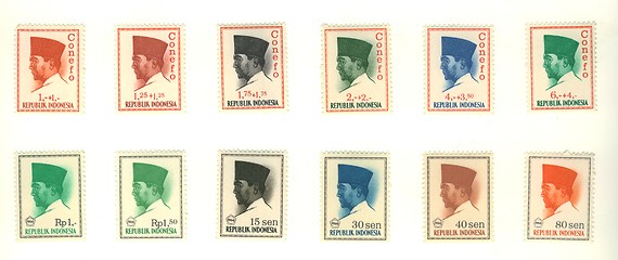 Image showing  indonesian stamp
