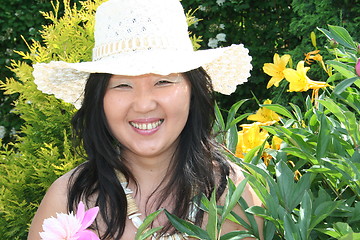 Image showing Smiling Asian girl