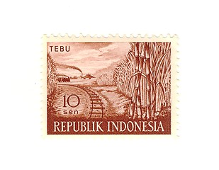 Image showing  indonesian stamp